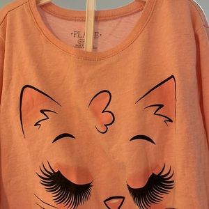 T-shirt for 7-8 year olds, pink color, girls